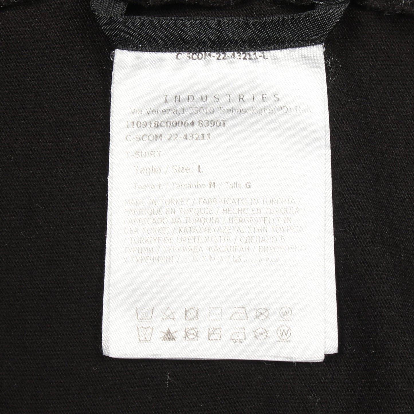 ロゴ クルーネック 半袖Tシャツ コットン ブラック モンクレール トップス MONCLER