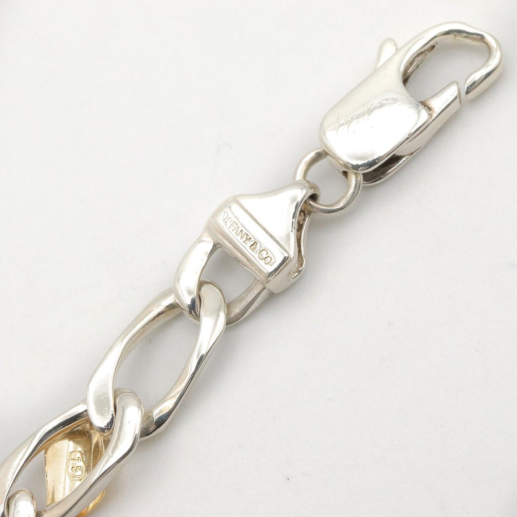 ブレスレット ブレスレット K18YG SV925 シルバー イエローゴールド ティファニー アクセサリー TIFFANY & Co.