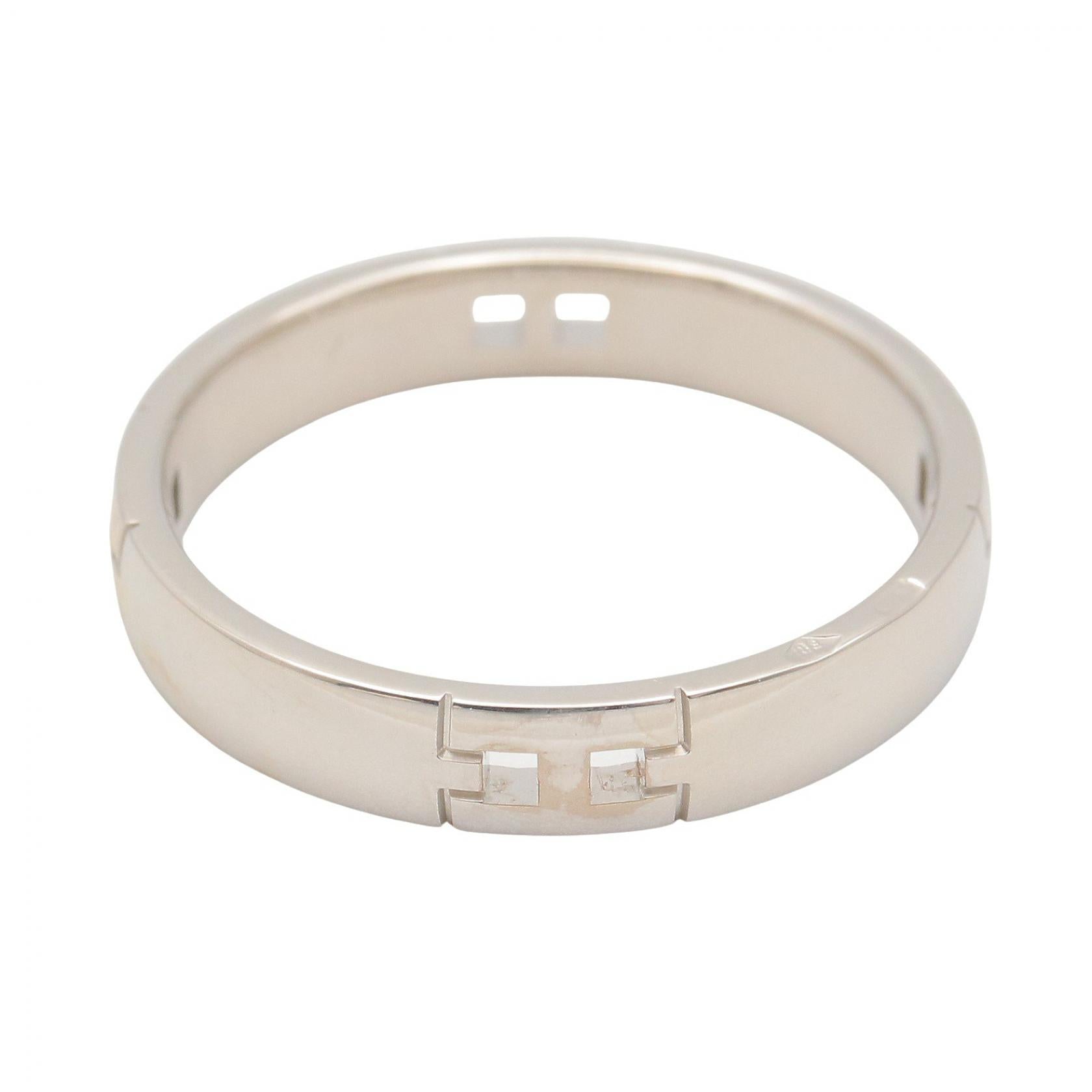 ヘラクレス リング リング 指輪 K18WG シルバー ホワイトゴールド エルメス アクセサリー HERMES