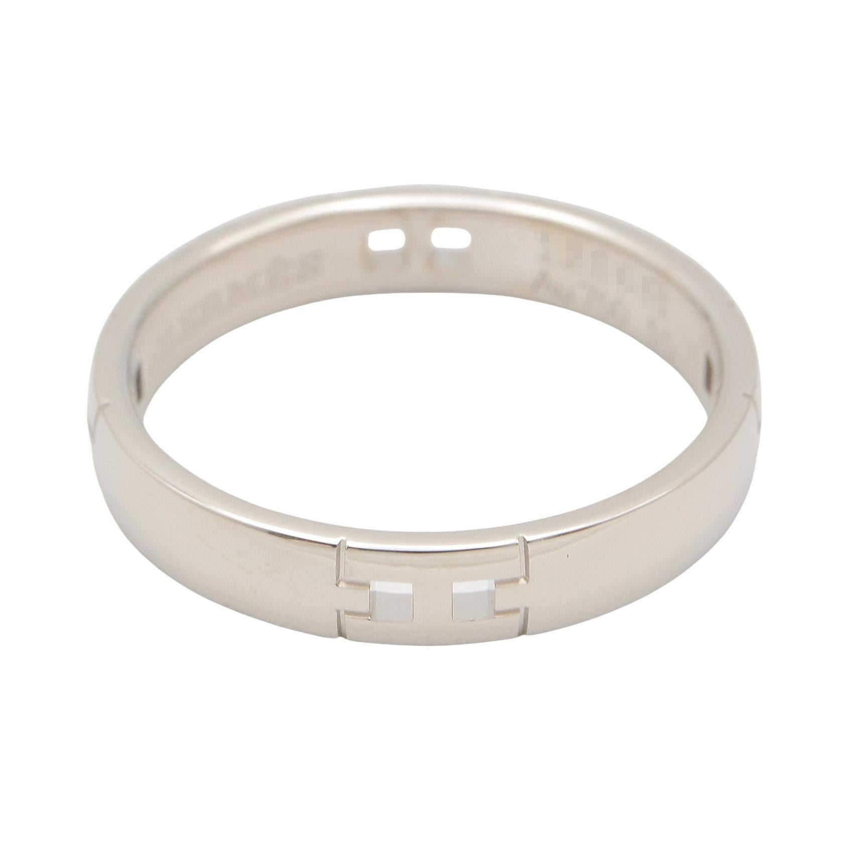 ヘラクレス リング リング 指輪 K18WG シルバー ホワイトゴールド エルメス アクセサリー HERMES