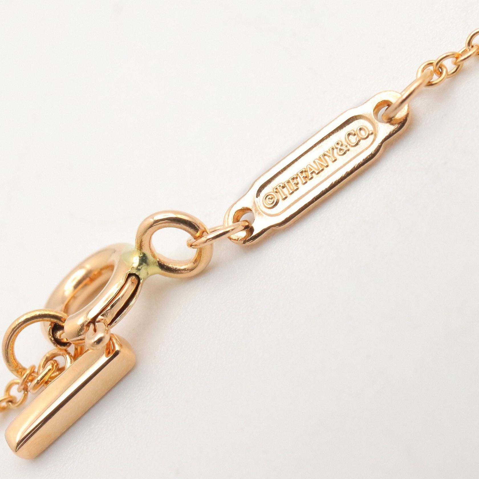 Tスマイル スモール ネックレス ネックレス K18PG ゴールド ピンクゴールド ティファニー アクセサリー TIFFANY & Co.