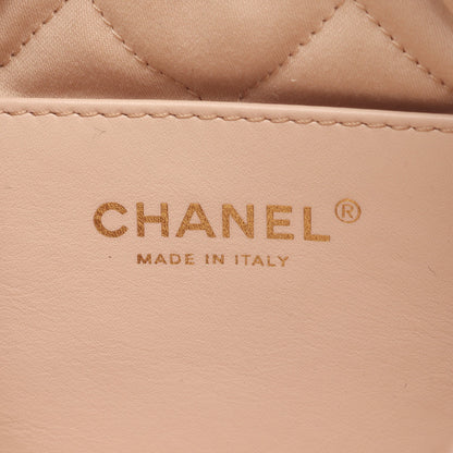 CHANEL 22 ミニ チェーンショルダーバッグ レザー アイボリー ゴールド金具 シャネル バッグ CHANEL