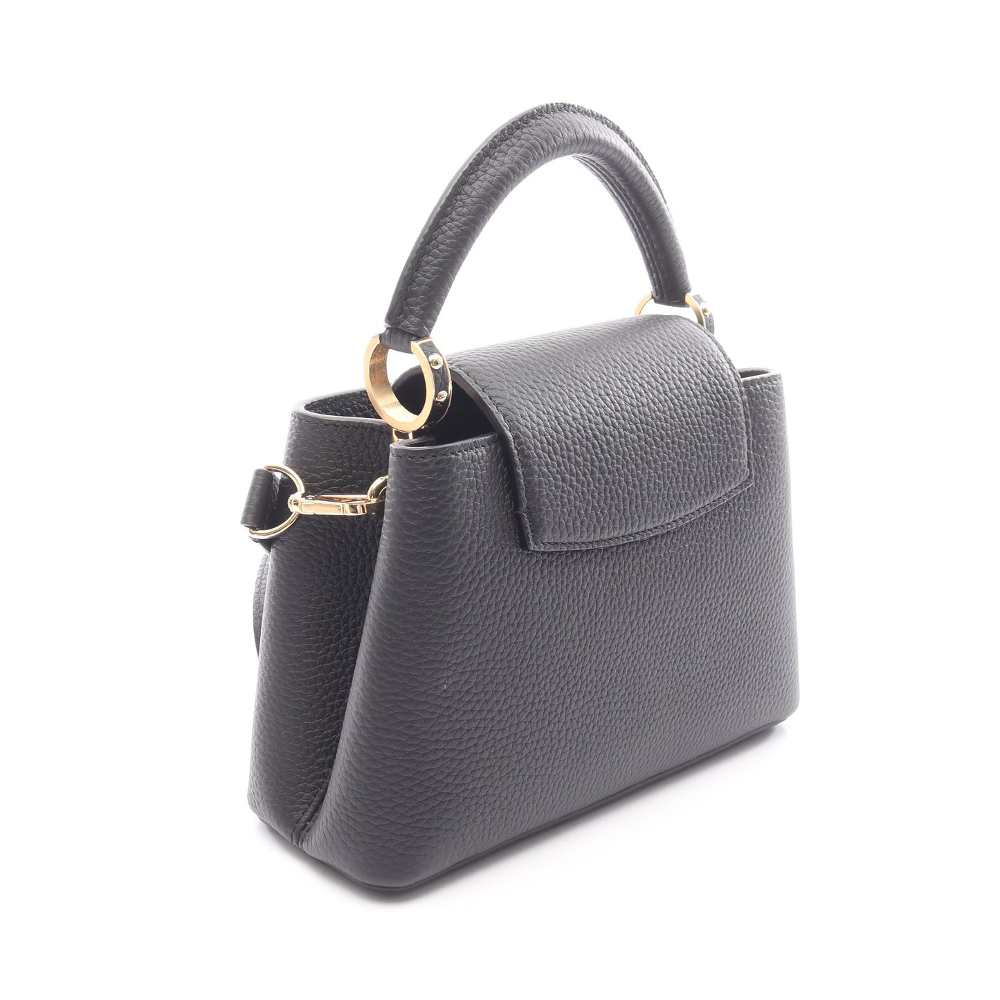 マイ カプシーヌ ノワール 2WAY ハンドバッグ レザー ブラック ルイヴィトン バッグ LOUIS VUITTON