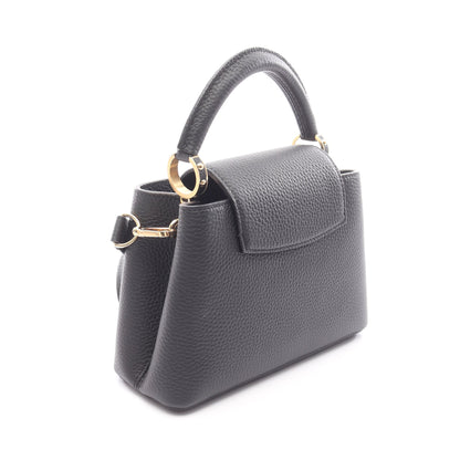 マイ カプシーヌ ノワール 2WAY ハンドバッグ レザー ブラック ルイヴィトン バッグ LOUIS VUITTON