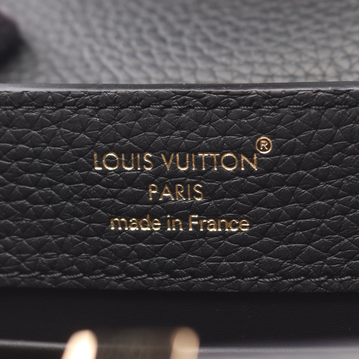 マイ カプシーヌ ノワール 2WAY ハンドバッグ レザー ブラック ルイヴィトン バッグ LOUIS VUITTON