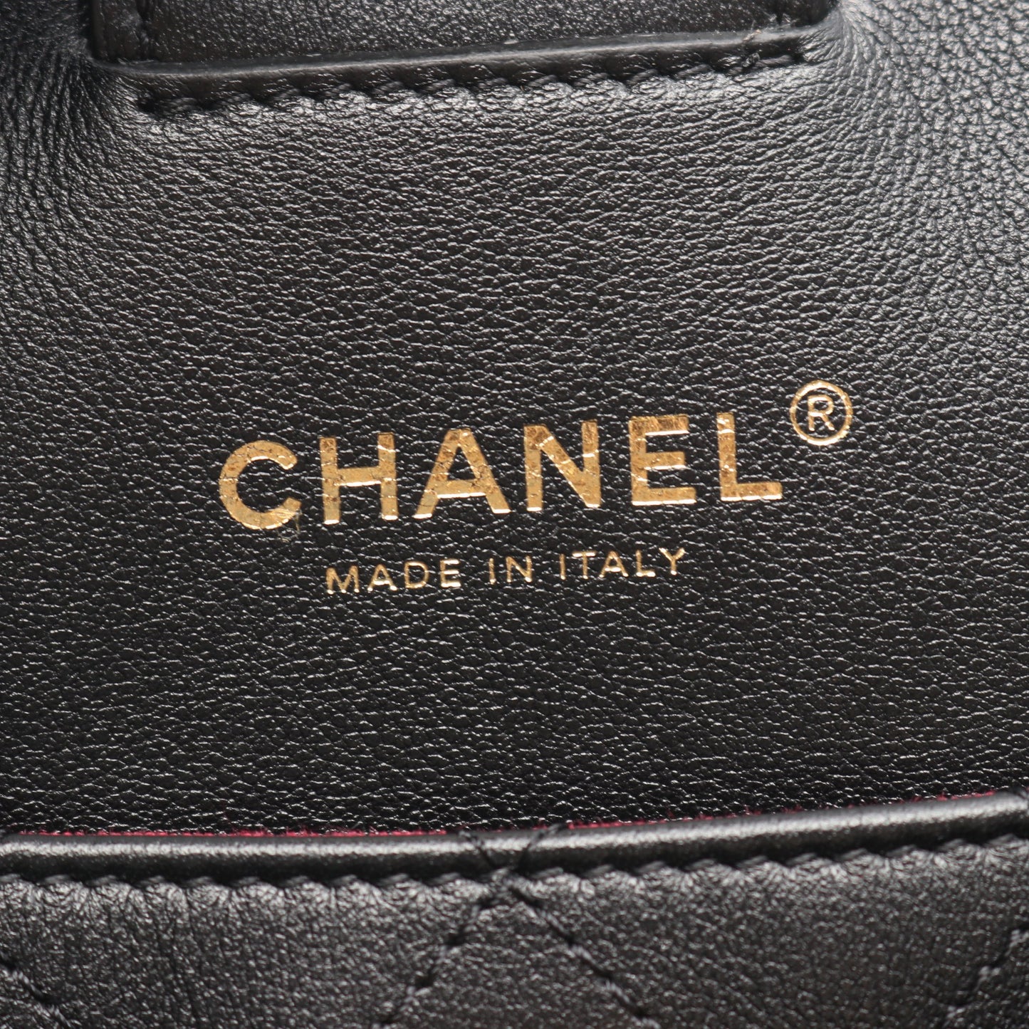 マトラッセ ショルダーバッグ トートバッグ レザー ブラック ゴールド金具 シャネル バッグ CHANEL