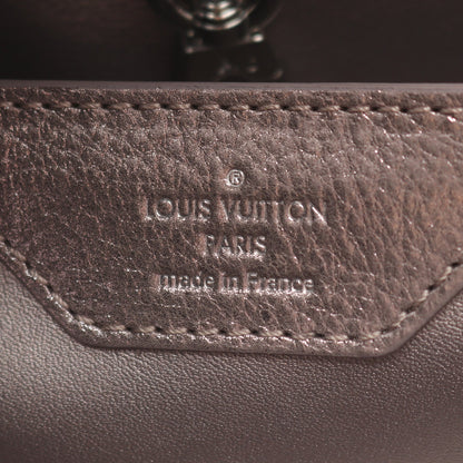カプシーヌBB 2WAY ハンドバッグ レザー ピンク ブロンズ ゴールド ルイヴィトン バッグ LOUIS VUITTON