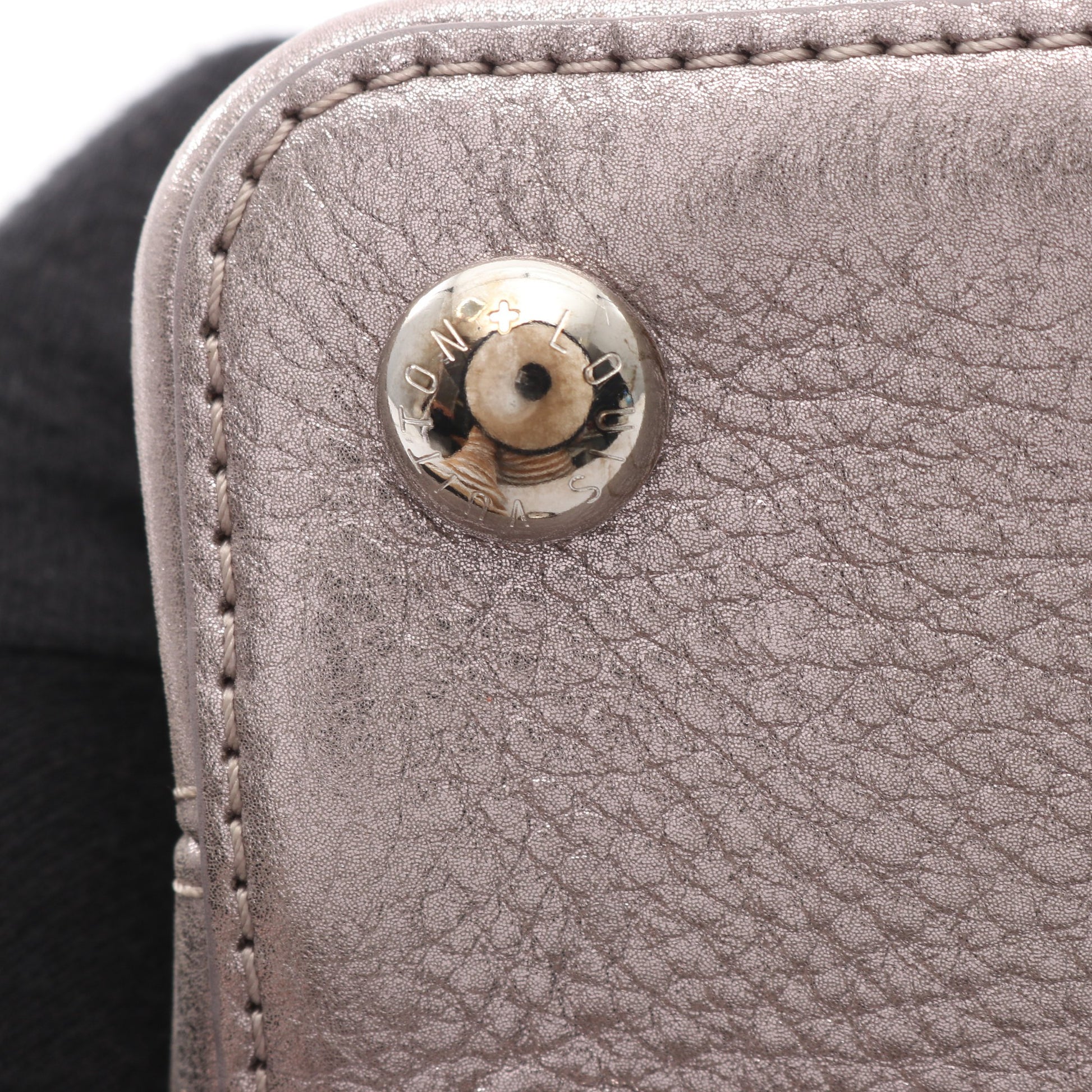 カプシーヌBB 2WAY ハンドバッグ レザー ピンク ブロンズ ゴールド ルイヴィトン バッグ LOUIS VUITTON