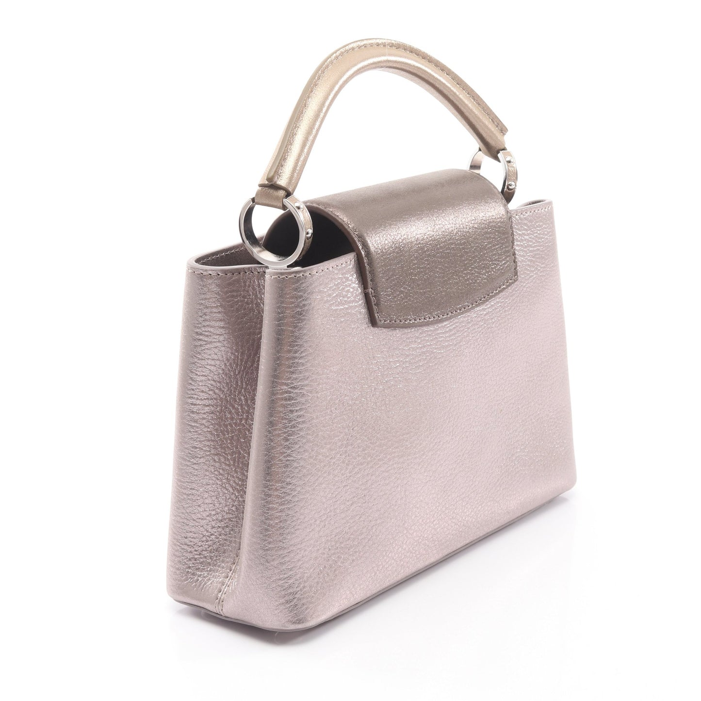 カプシーヌBB 2WAY ハンドバッグ レザー ピンク ブロンズ ゴールド ルイヴィトン バッグ LOUIS VUITTON
