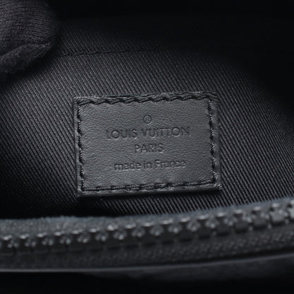 Sロック メッセンジャー モノグラム 2WAY ハンドバッグ レザー ブラック ルイヴィトン バッグ LOUIS VUITTON