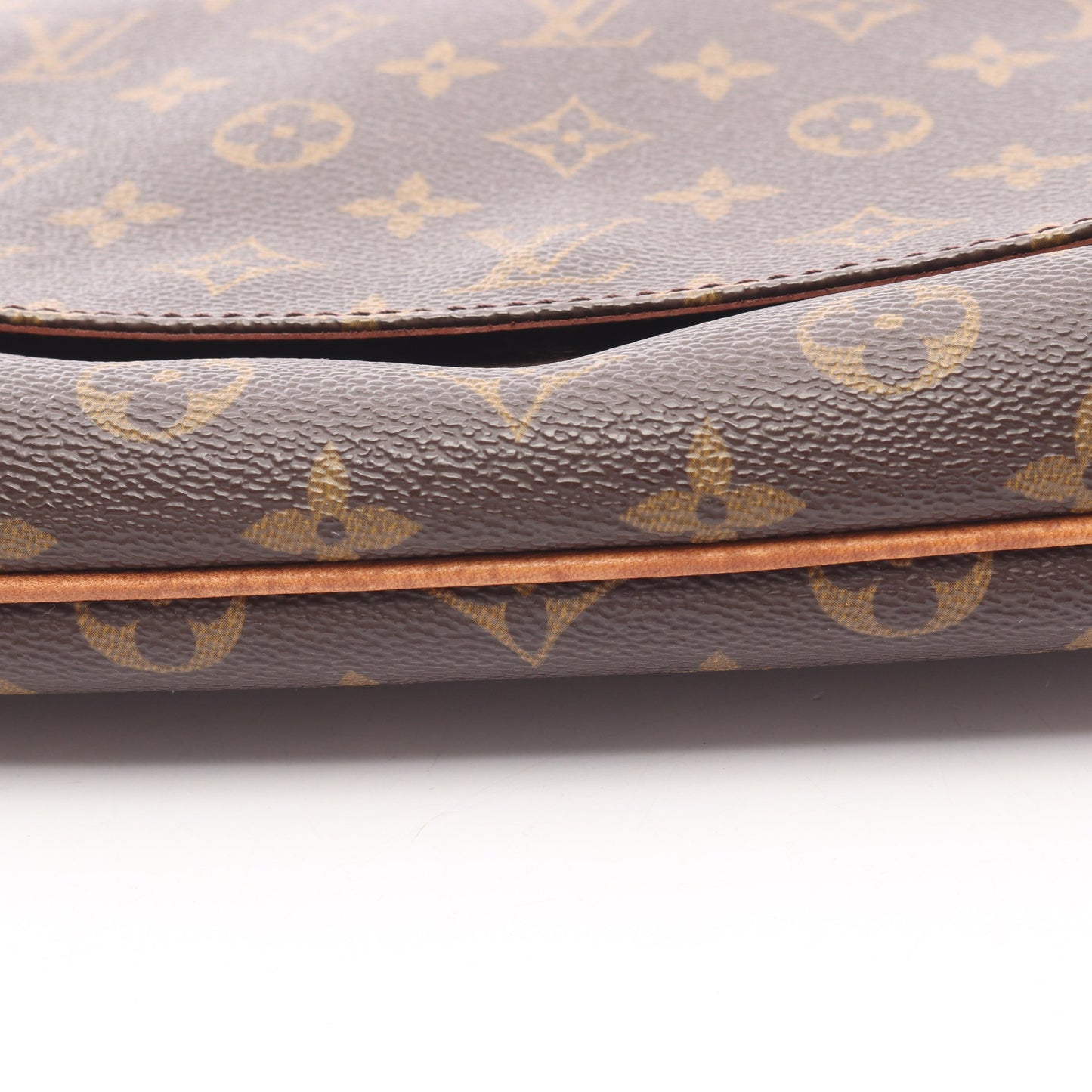 ミュゼットタンゴ ショートストラップ モノグラム ショルダーバッグ PVC レザー ブラウン ルイヴィトン バッグ LOUIS VUITTON