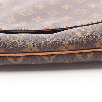 ミュゼットタンゴ ショートストラップ モノグラム ショルダーバッグ PVC レザー ブラウン ルイヴィトン バッグ LOUIS VUITTON