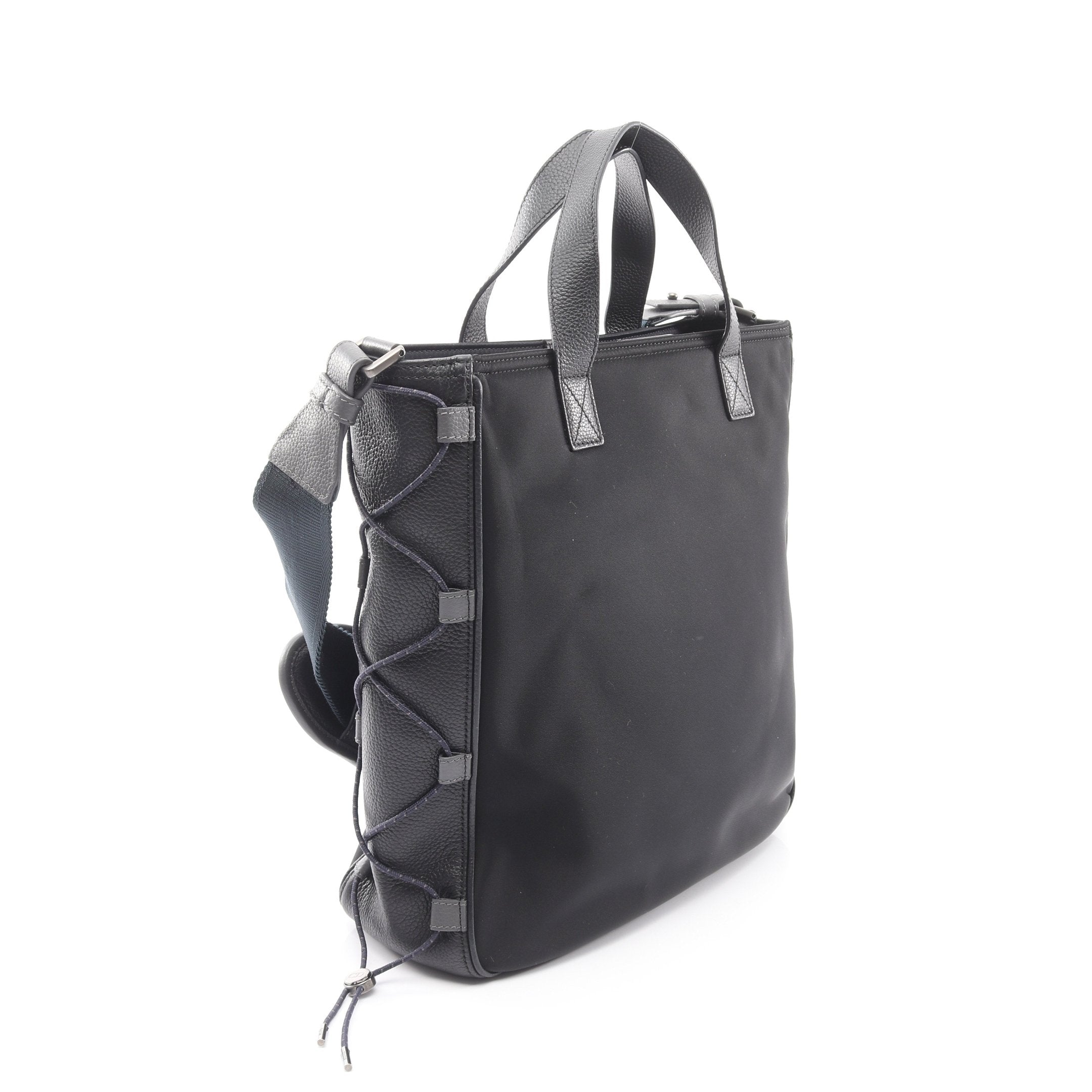 DIOR × sacai サドル 2WAY ハンドバッグ トートバッグ ナイロン レザー