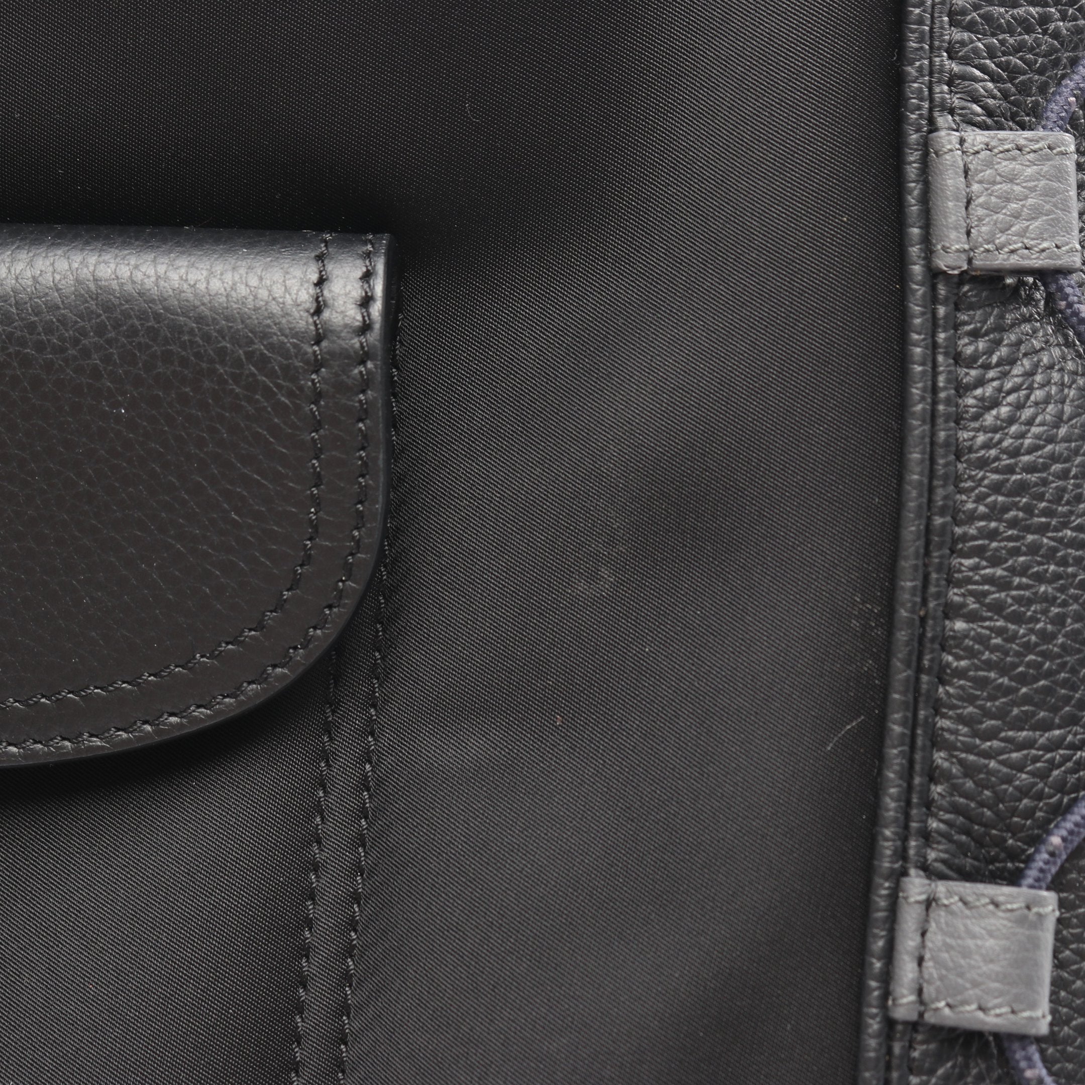 DIOR × sacai サドル 2WAY ハンドバッグ トートバッグ ナイロン レザー