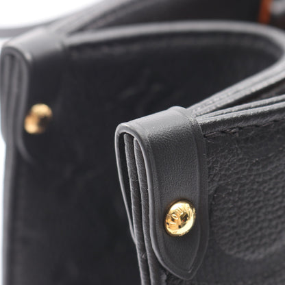 オンザゴーMM モノグラムアンプラント ノワール 2WAY ショルダーバッグ トートバッグ レザー ブラック ルイヴィトン バッグ LOUIS VUITTON