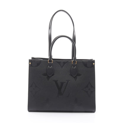オンザゴーMM モノグラムアンプラント ノワール 2WAY ショルダーバッグ トートバッグ レザー ブラック ルイヴィトン バッグ LOUIS VUITTON