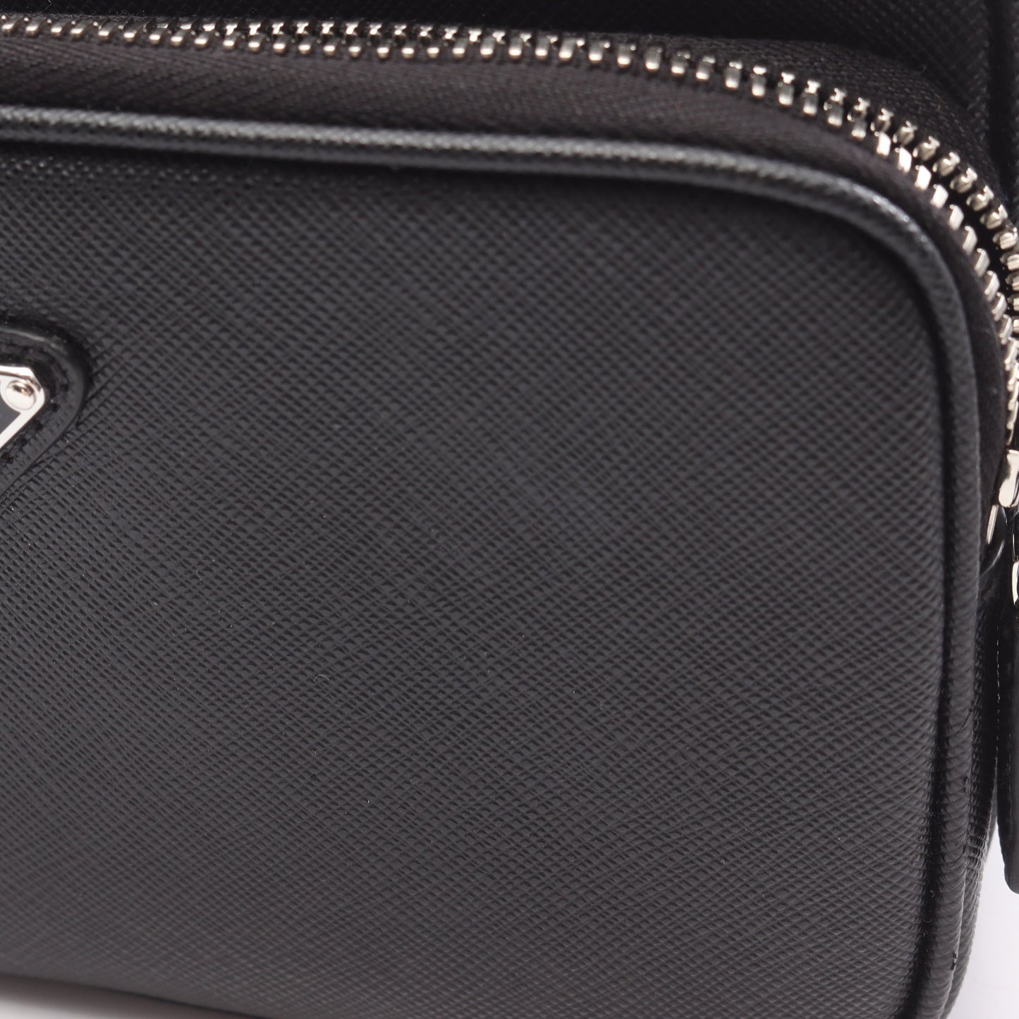 ショルダーバッグ サフィアーノレザー ブラック プラダ バッグ PRADA