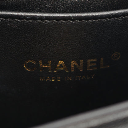 ボーイシャネル チェーンショルダーバッグ キャビアスキン ブラック ゴールド金具 シャネル バッグ CHANEL