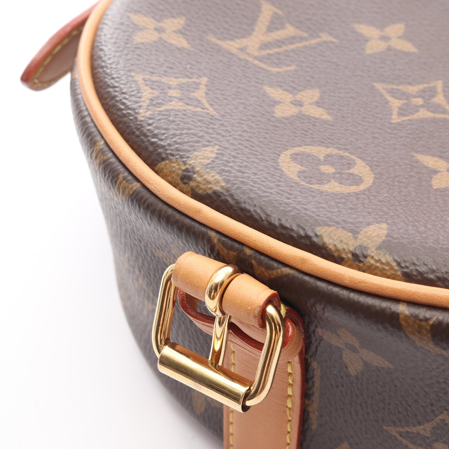 タンブラン モノグラム ショルダーバッグ PVC レザー ブラウン ルイヴィトン バッグ LOUIS VUITTON