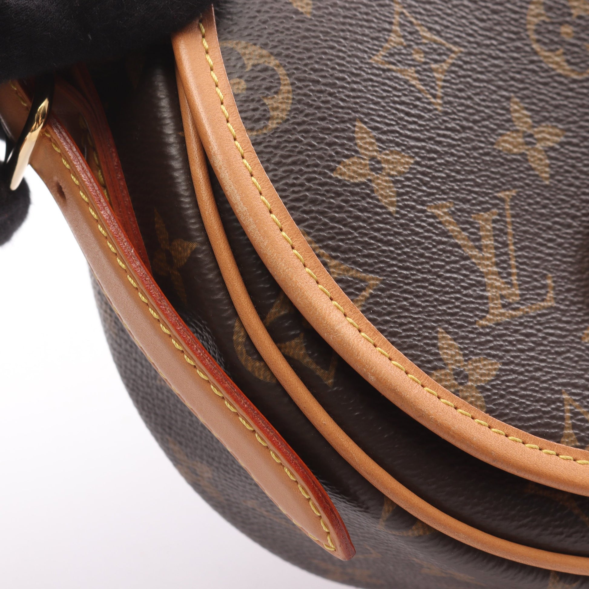タンブラン モノグラム ショルダーバッグ PVC レザー ブラウン ルイヴィトン バッグ LOUIS VUITTON