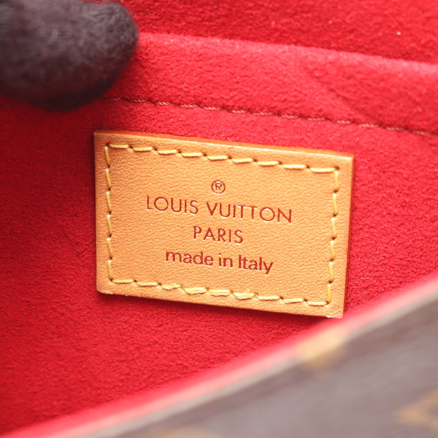 タンブラン モノグラム ショルダーバッグ PVC レザー ブラウン ルイヴィトン バッグ LOUIS VUITTON