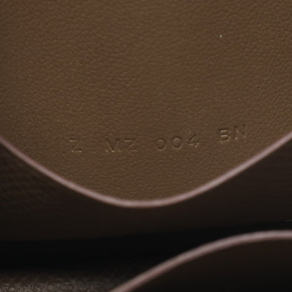 コンスタンス スリム エトゥープ 二つ折り財布 ヴォーエプソン グレーブラウン ゴールド金具 Z刻印 エルメス 財布・小物 HERMES