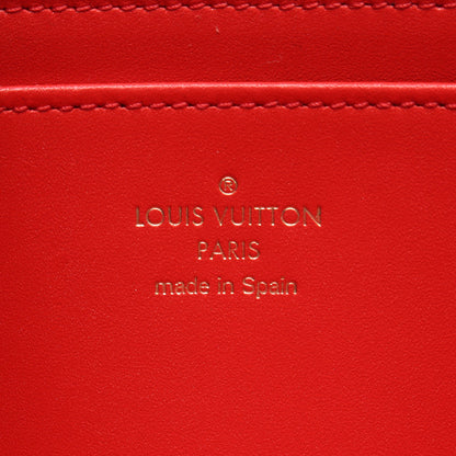 ポルトフォイユ フラワー モノグラム コクリコ 二つ折り長財布 PVC レザー ブラウン レッド ルイヴィトン 財布・小物 LOUIS VUITTON