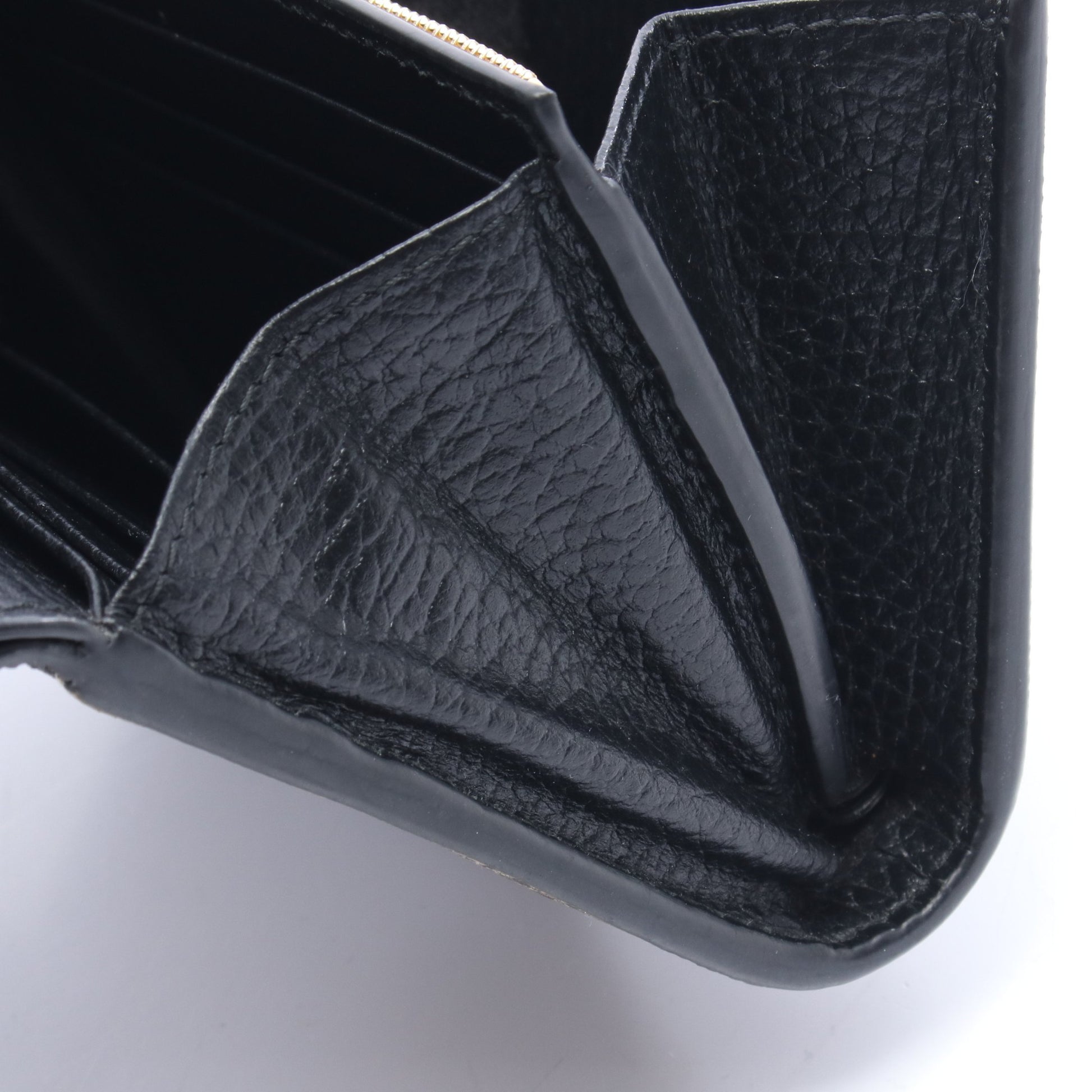 GGマーモント 二つ折り財布 PVC レザー ベージュ ブラウン ブラック グッチ 財布・小物 GUCCI