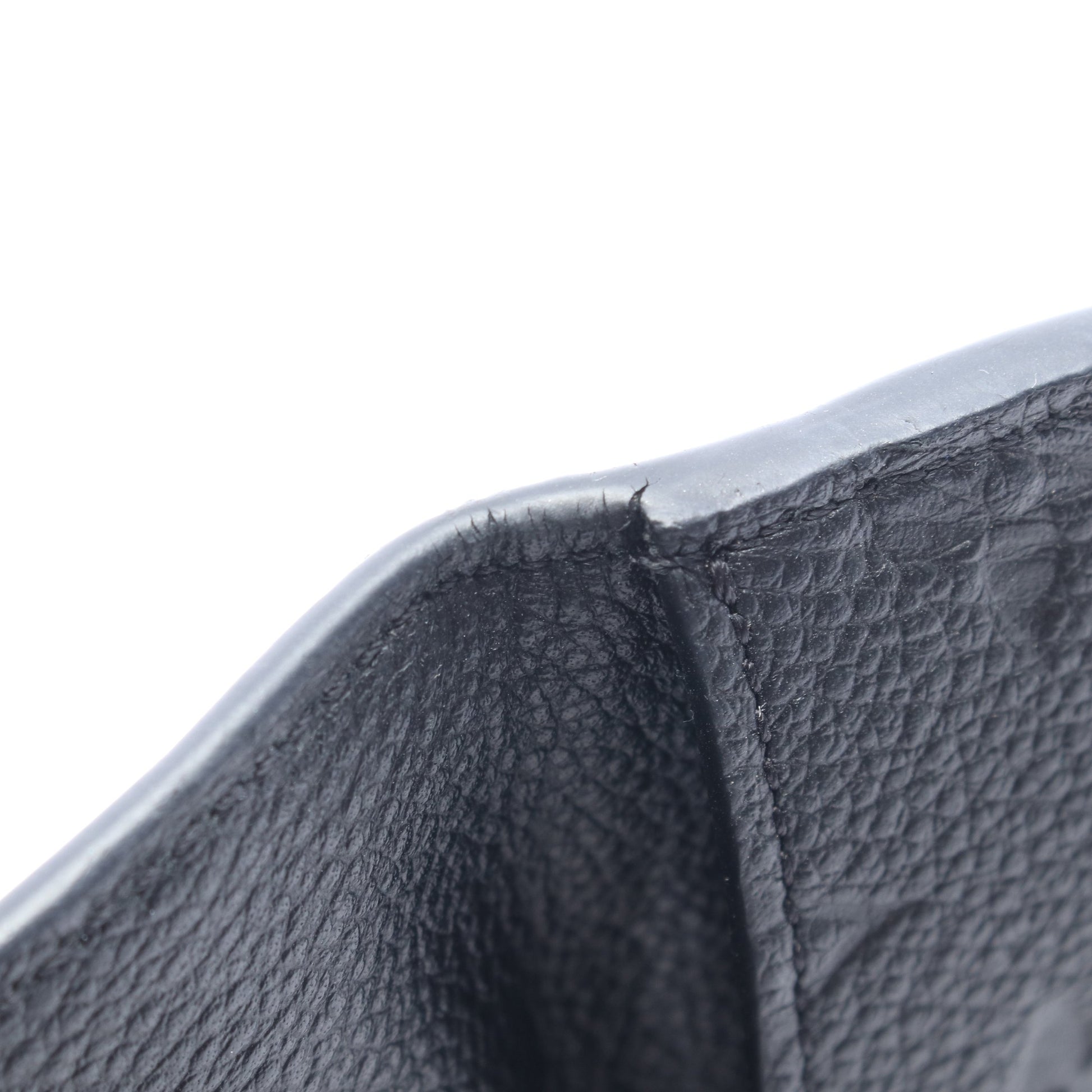 ポシェット クレ モノグラムアンプラント ノワール キーリング付き キーケース レザー ブラック ルイヴィトン 財布・小物 LOUIS VUITTON