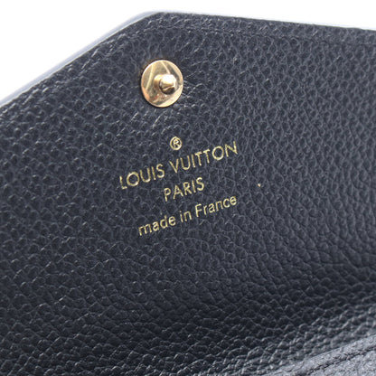 ポシェット クレ モノグラムアンプラント ノワール キーリング付き キーケース レザー ブラック ルイヴィトン 財布・小物 LOUIS VUITTON
