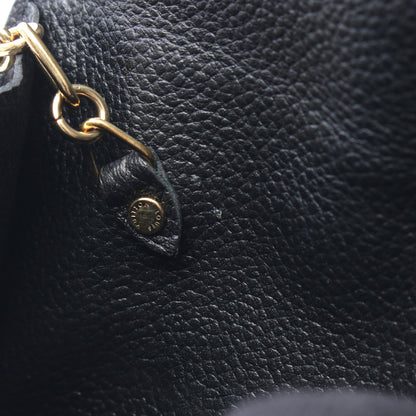 ポシェット クレ モノグラムアンプラント ノワール キーリング付き キーケース レザー ブラック ルイヴィトン 財布・小物 LOUIS VUITTON