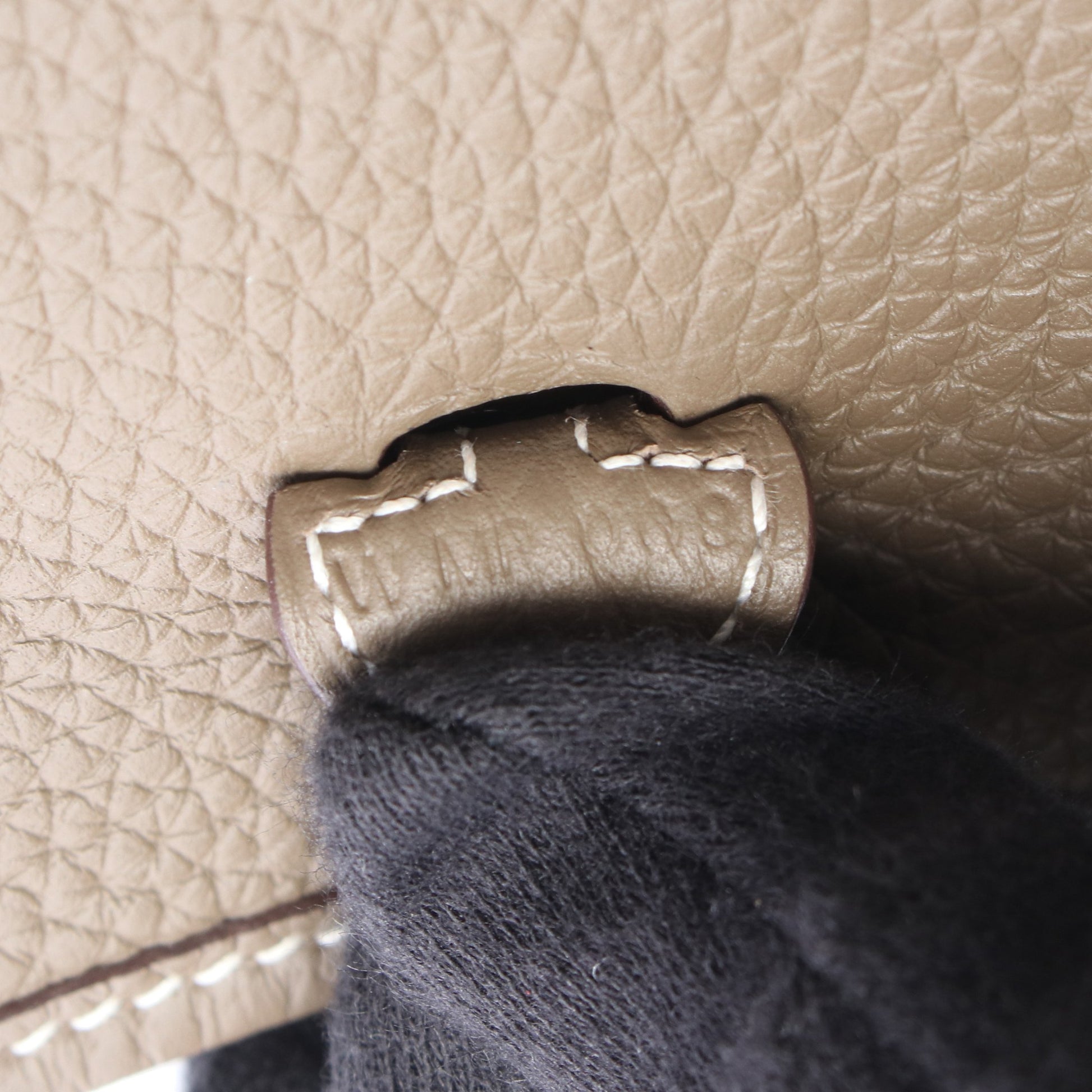 エヴリンTPM エトゥープ ショルダーバッグ トリヨンクレマンス グレーブラウン シルバー金具 W刻印 エルメス バッグ HERMES