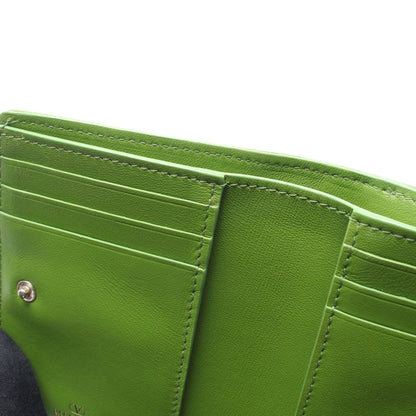 トワル イコノグラフ 二つ折り財布 レザー イエローグリーン ヴァレンティノ 財布・小物 VALENTINO