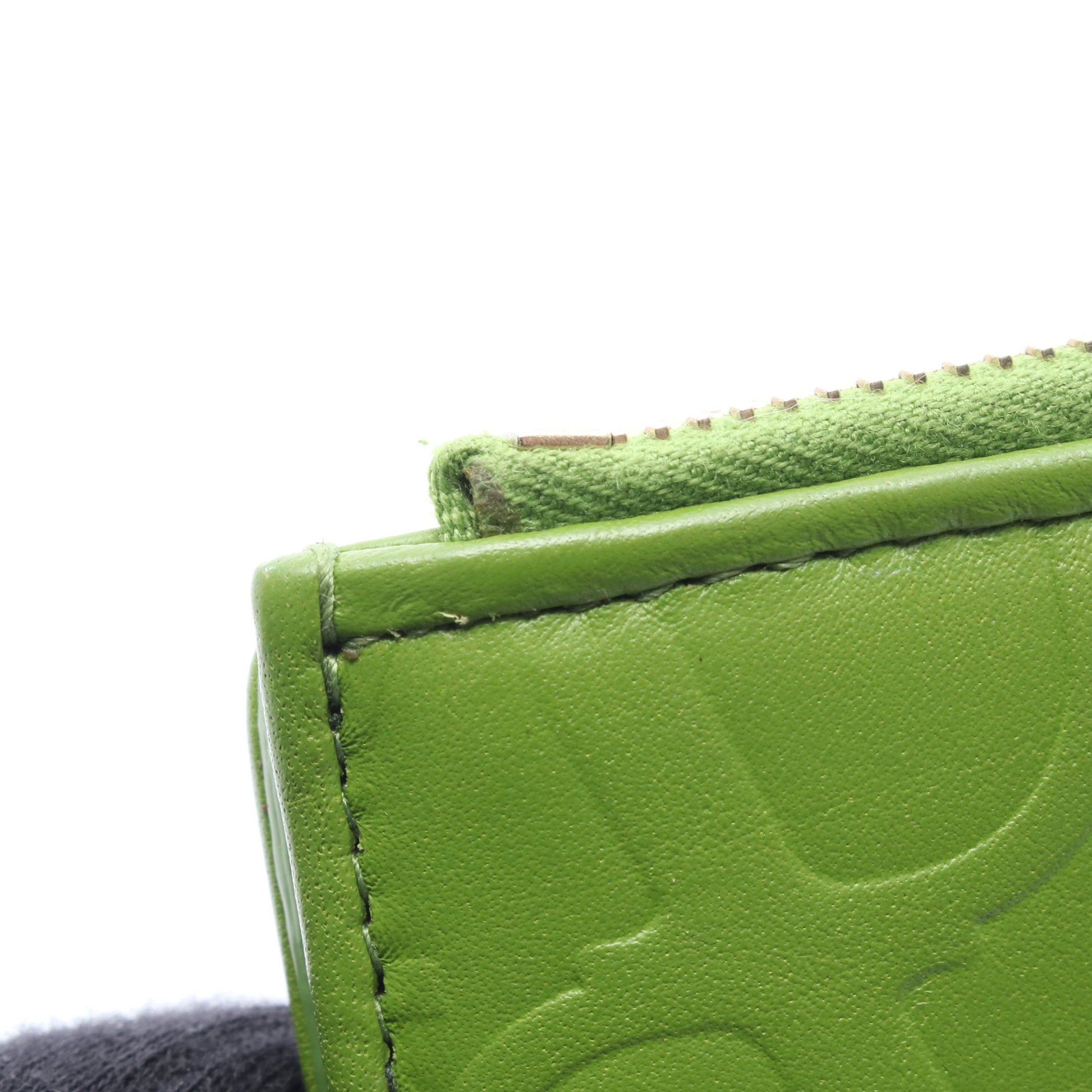 トワル イコノグラフ 二つ折り財布 レザー イエローグリーン ヴァレンティノ 財布・小物 VALENTINO