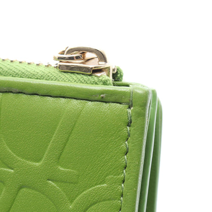 トワル イコノグラフ 二つ折り財布 レザー イエローグリーン ヴァレンティノ 財布・小物 VALENTINO