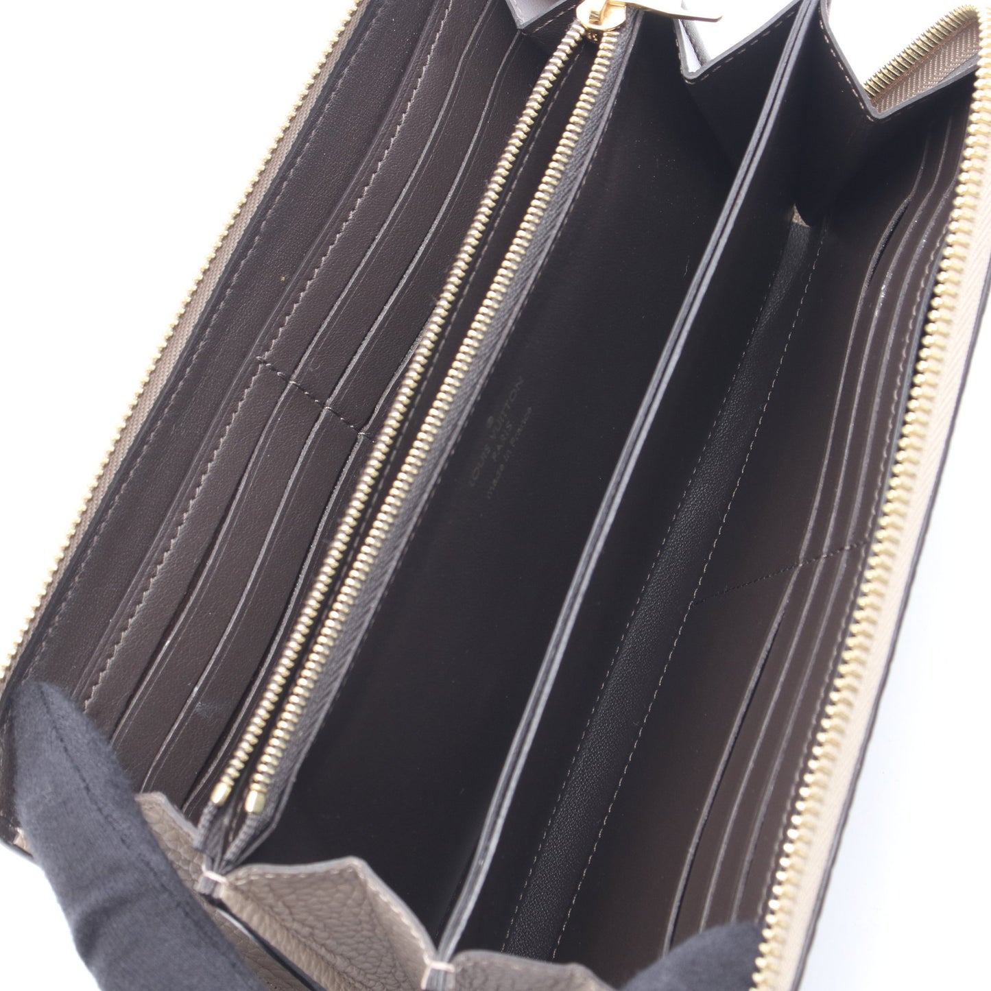 ポルトフォイユ コメット ガレ L字ファスナー長財布 トリヨンレザー グレーベージュ ルイヴィトン 財布・小物 LOUIS VUITTON