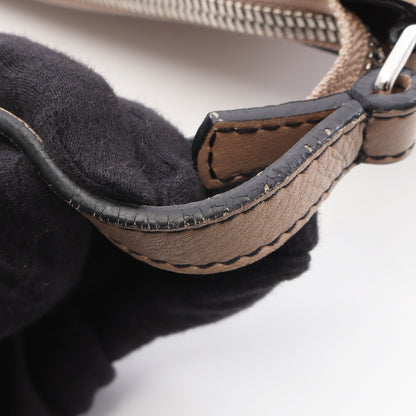 アナグラム ショルダーバッグ PVC レザー ベージュ ロエベ バッグ LOEWE