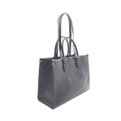 オンザゴーMM モノグラムアンプラント ノワール 2WAY ショルダーバッグ トートバッグ レザー ブラック ルイヴィトン バッグ LOUIS VUITTON