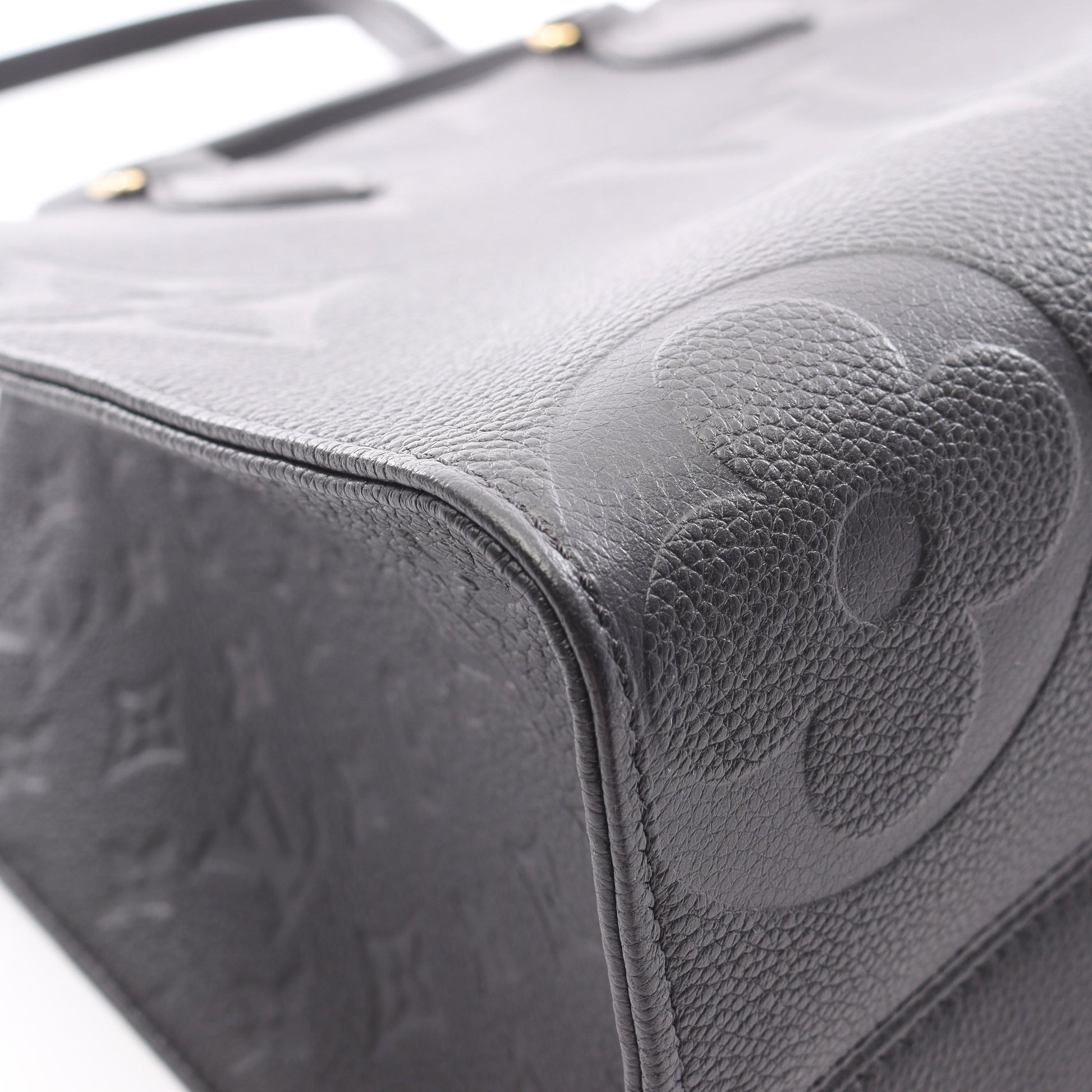 オンザゴーMM モノグラムアンプラント ノワール 2WAY ショルダーバッグ トートバッグ レザー ブラック ルイヴィトン バッグ LOUIS VUITTON