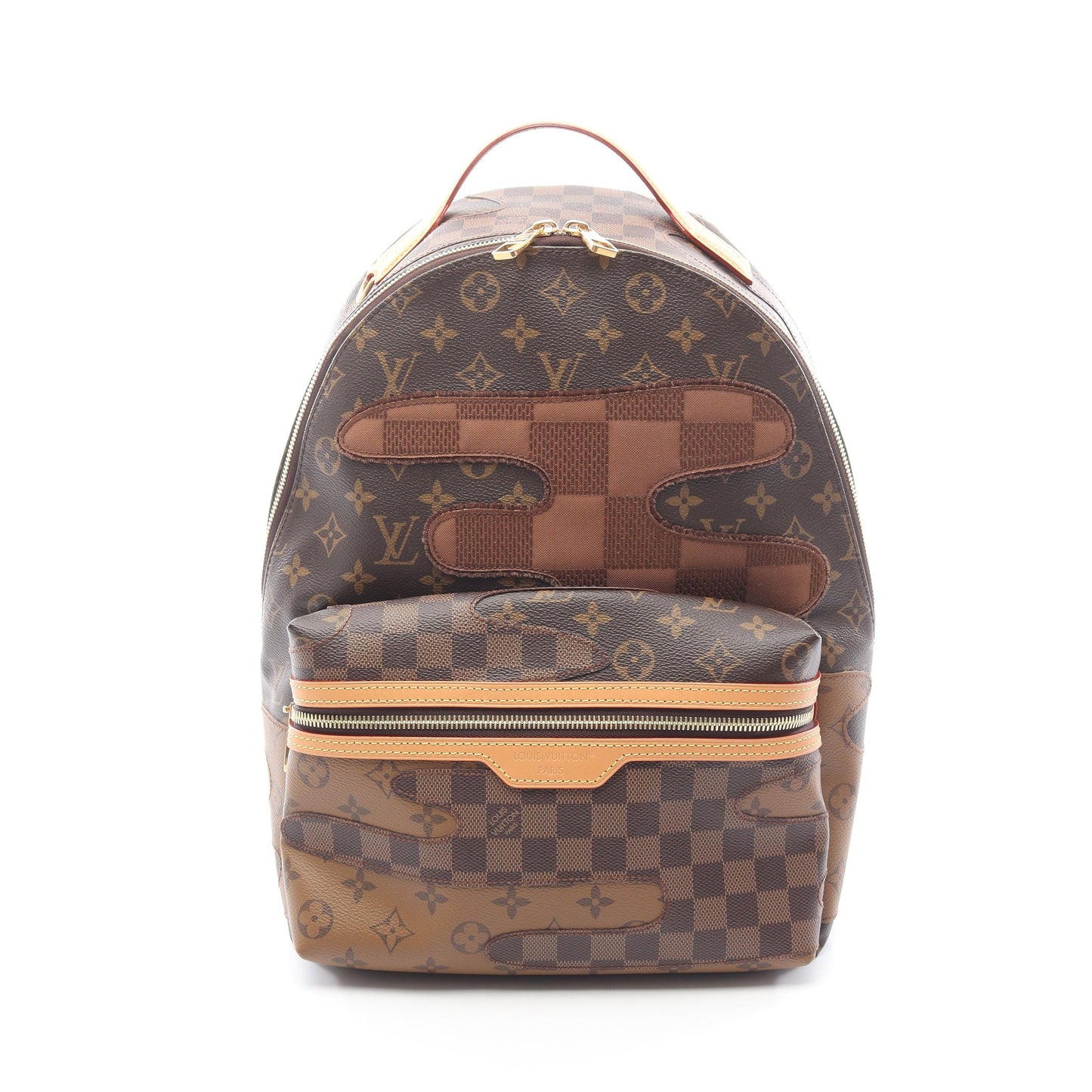 ディスカバリー バックパックPM バックパック リュックサック PVC レザー キャンバス ブラウン ルイヴィトン バッグ LOUIS VUITTON