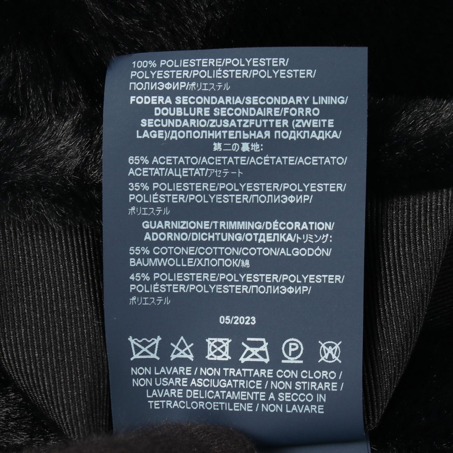 SOFT FAUX FUR COAT フェイクファー コート ブラック ヘルノ アウター HERNO