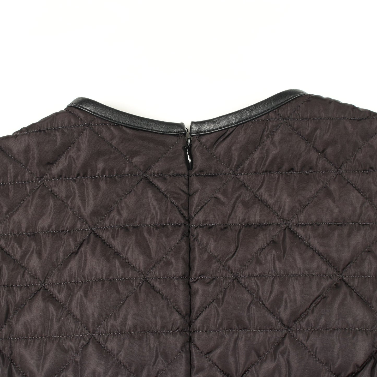 RE-NYLON キルティングドレス ワンピース ナイロン ブラック プラダ ワンピース PRADA