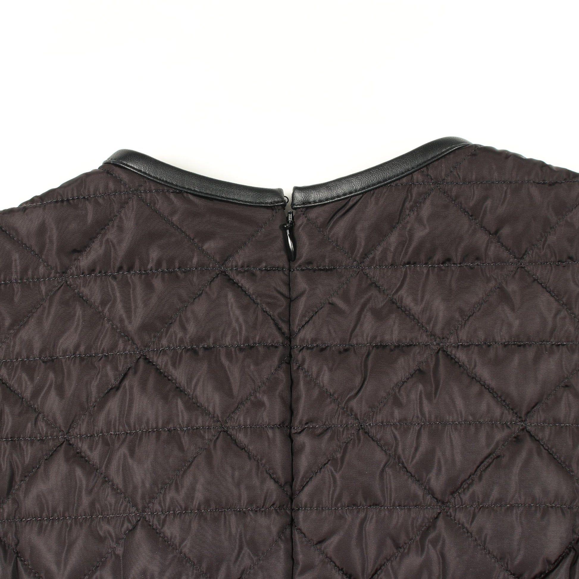 RE-NYLON キルティングドレス ワンピース ナイロン ブラック プラダ ワンピース PRADA