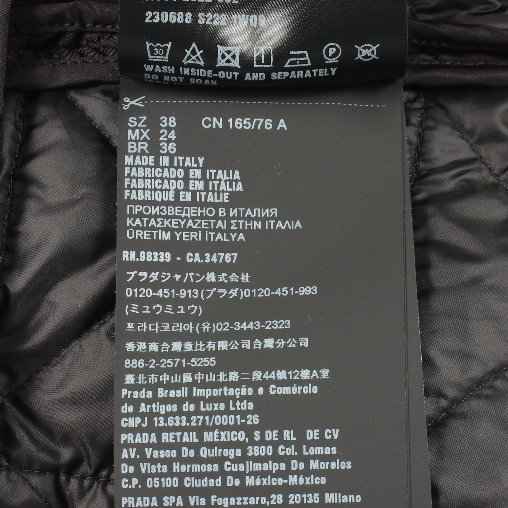 RE-NYLON キルティングドレス ワンピース ナイロン ブラック プラダ ワンピース PRADA