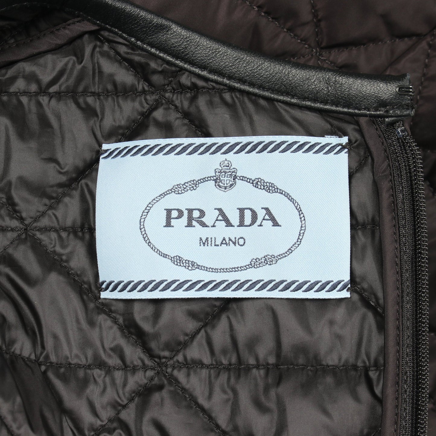 RE-NYLON キルティングドレス ワンピース ナイロン ブラック プラダ ワンピース PRADA