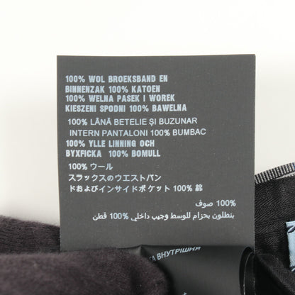 グレンチェック ショート パンツ ウール コットン グレー プラダ ボトムス PRADA