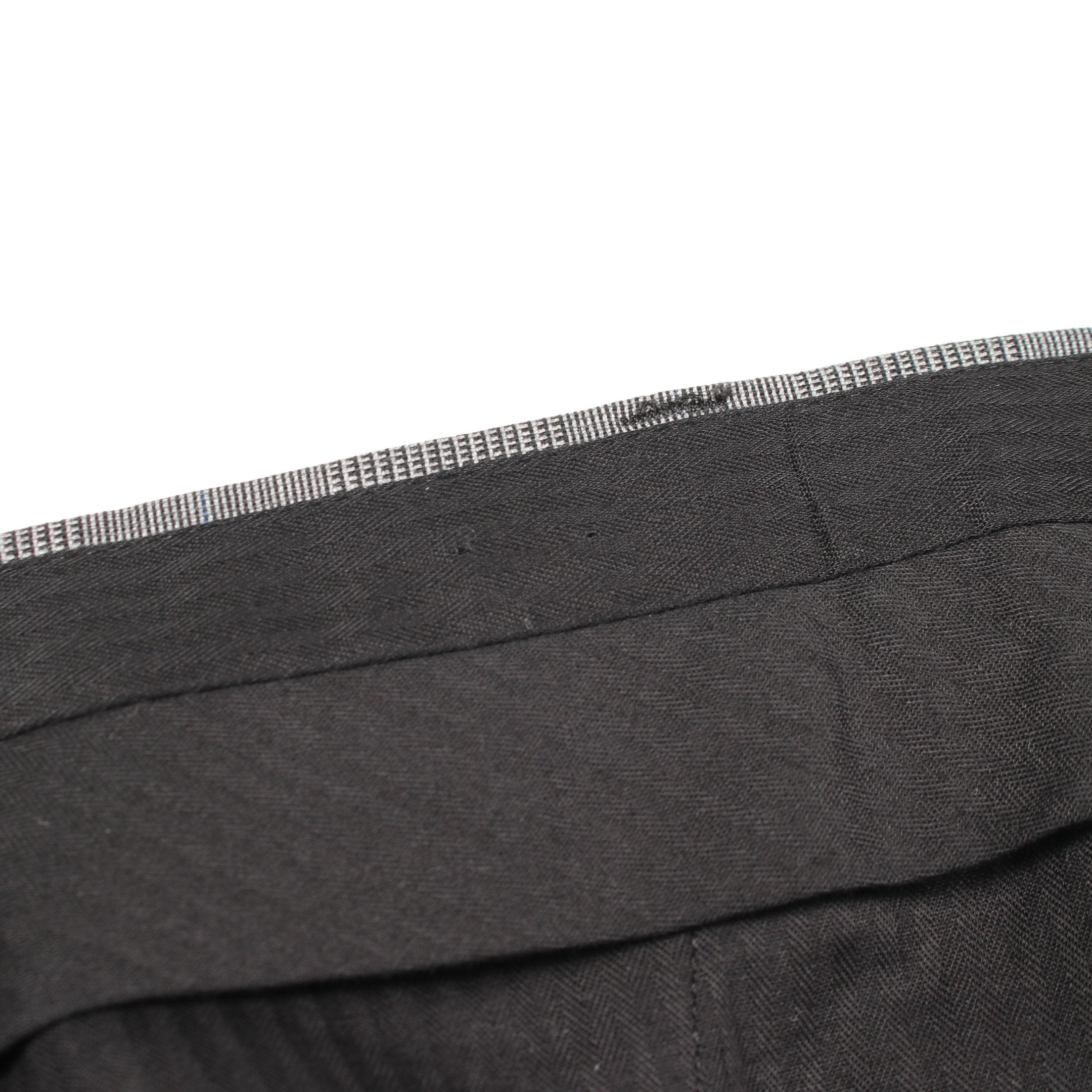 グレンチェック ショート パンツ ウール コットン グレー プラダ – RECLO