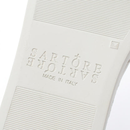 スタッズ スリッポン スニーカー レザー ホワイト サルトル シューズ SARTORE