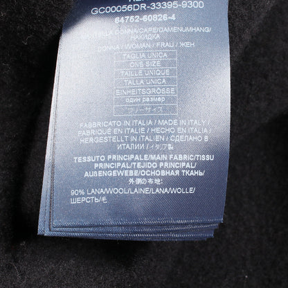 RESORT WARMY & NYLON ULTRALIGHT 切替 ポンチョ ウール カシミヤ ブラック ヘルノ アウター HERNO