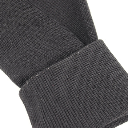 カーディガン ニット切替 ダウンジャケット ナイロン ウール ブラック モンクレール アウター MONCLER